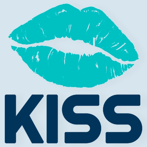 Kiss FM logo