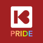 Kiss FM Pride logo